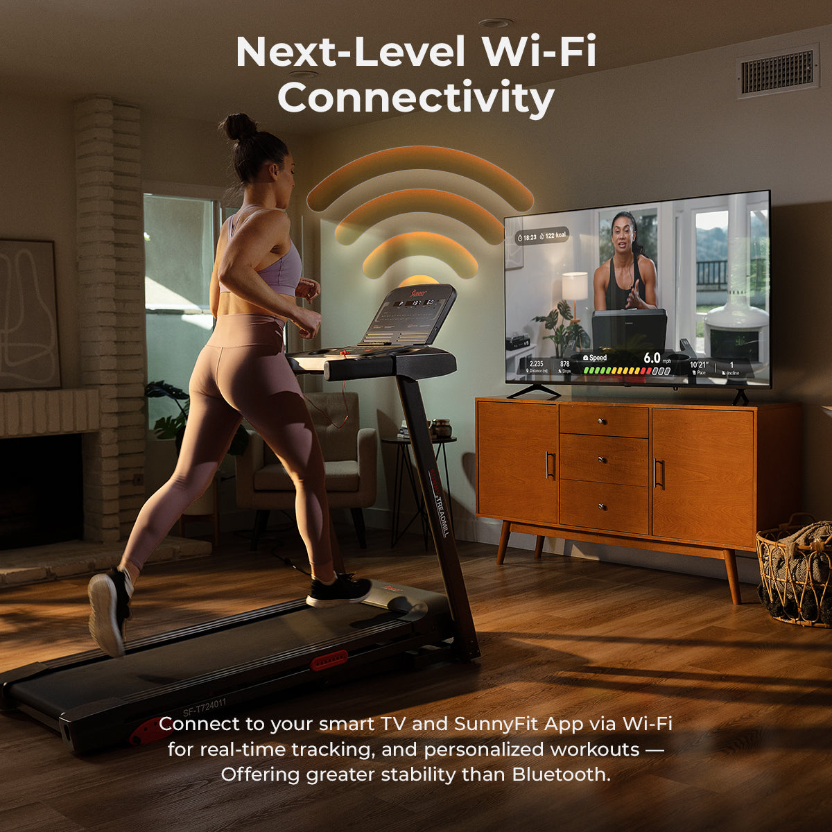 Active 300 Smart Manual Incline Wi-Fi Treadmill