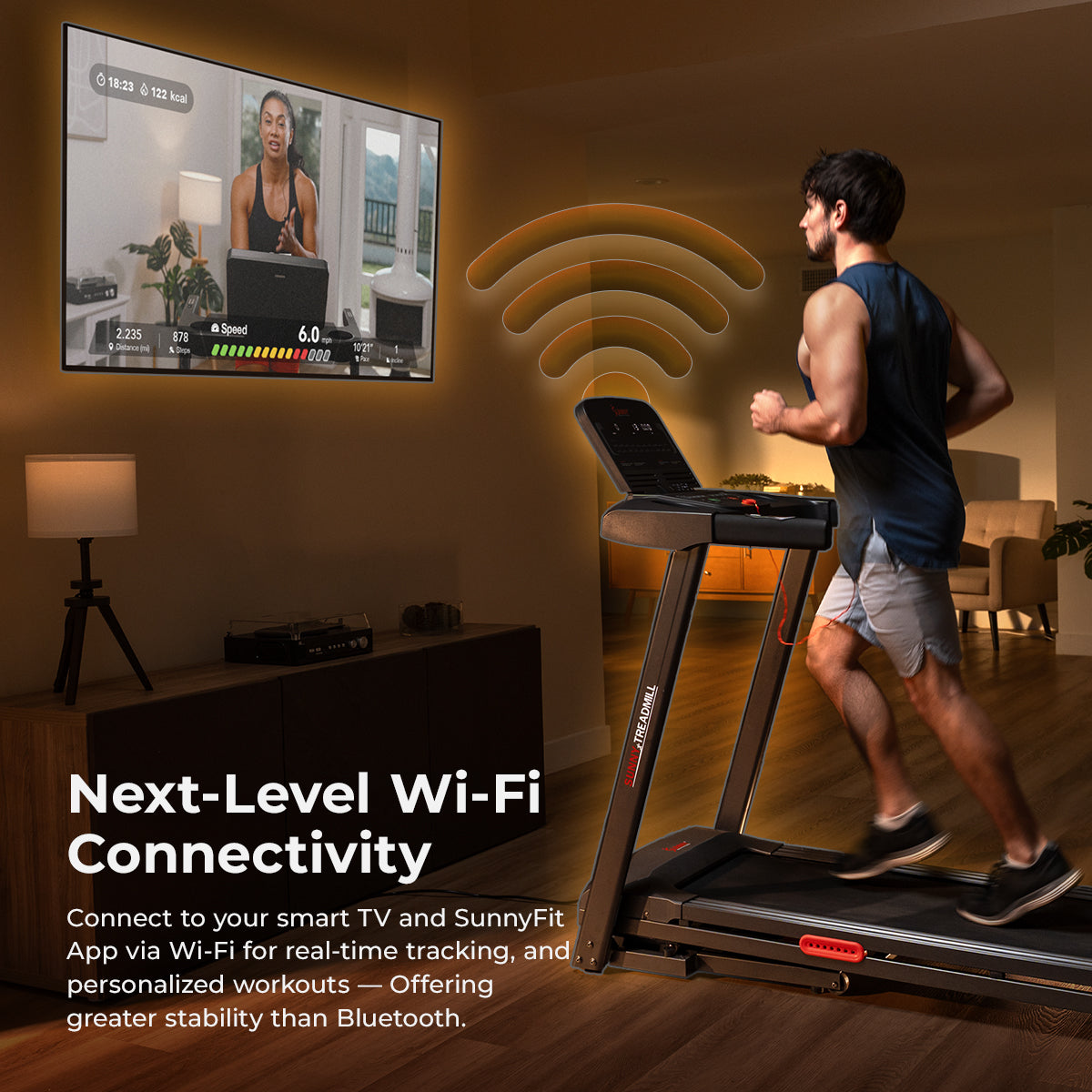 Active 400 Smart Auto Incline Wi-Fi Treadmill