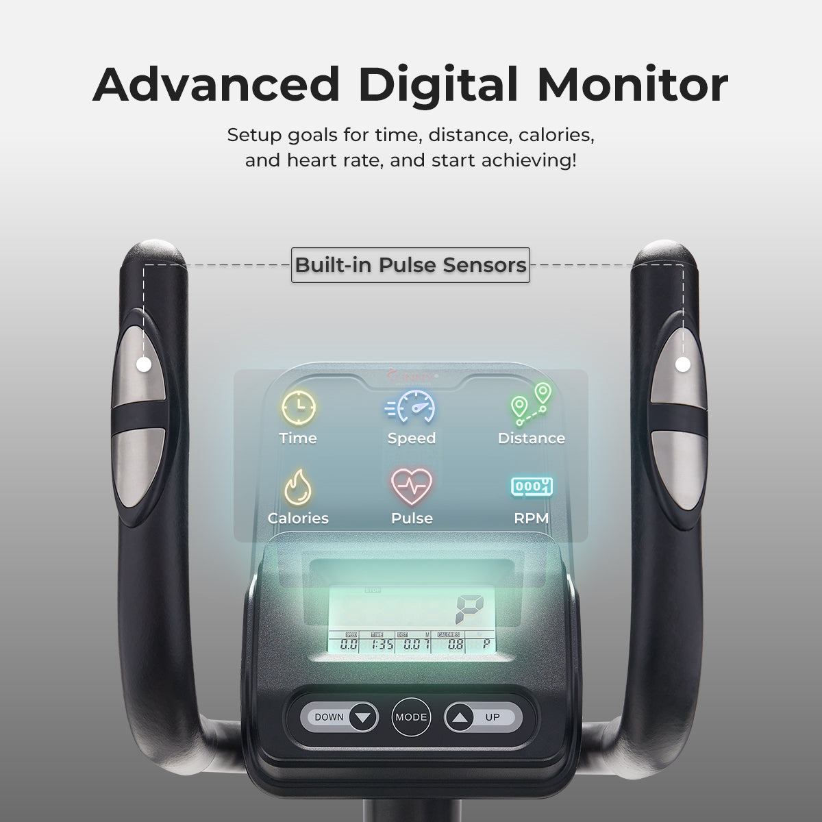 16-Level Smart Magnetic Resistance Elliptical