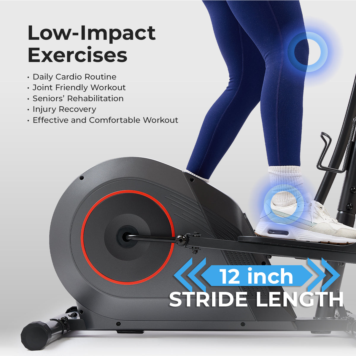 16-Level Smart Magnetic Resistance Elliptical