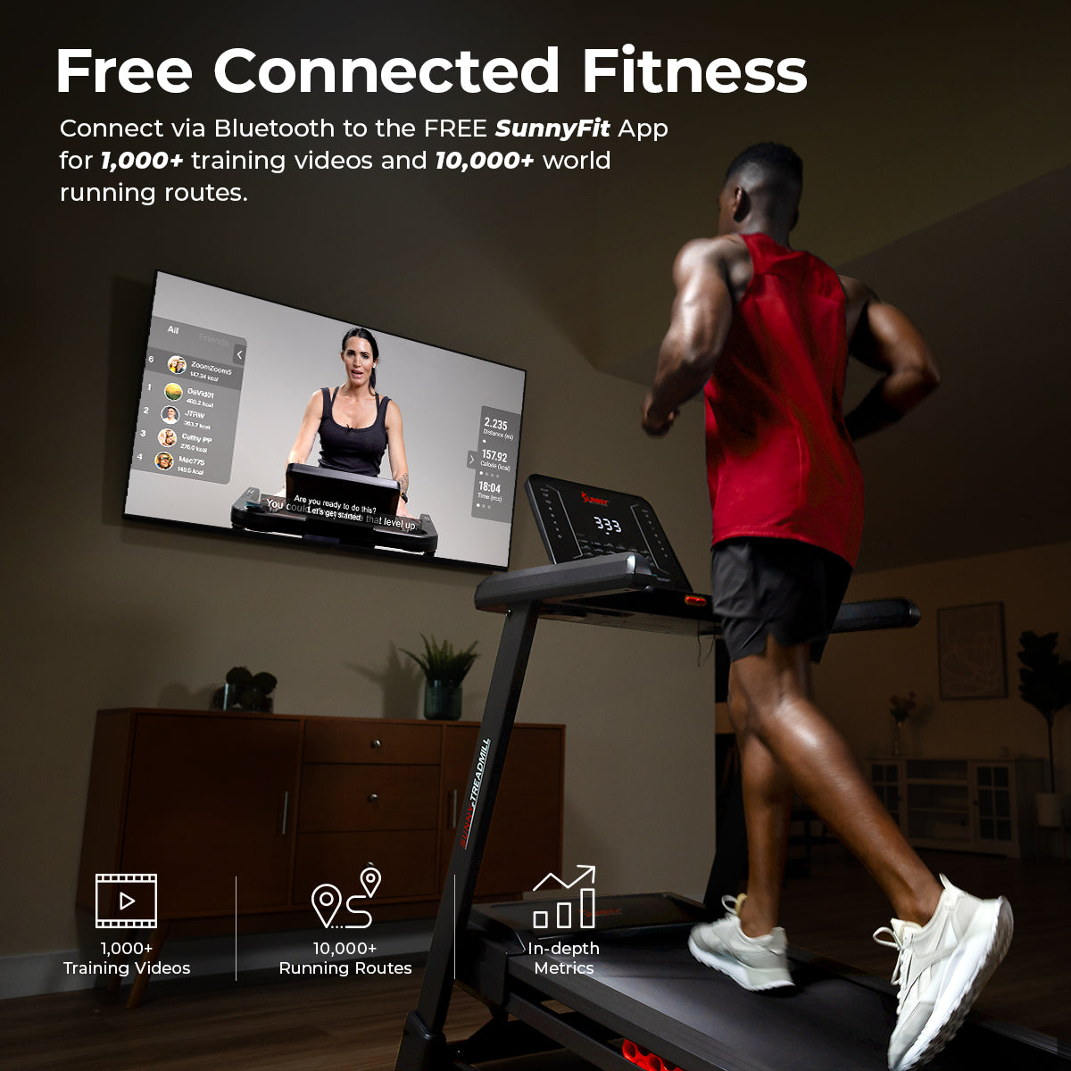 Advanced Heavy Duty Auto Incline Smart Treadmill with 20