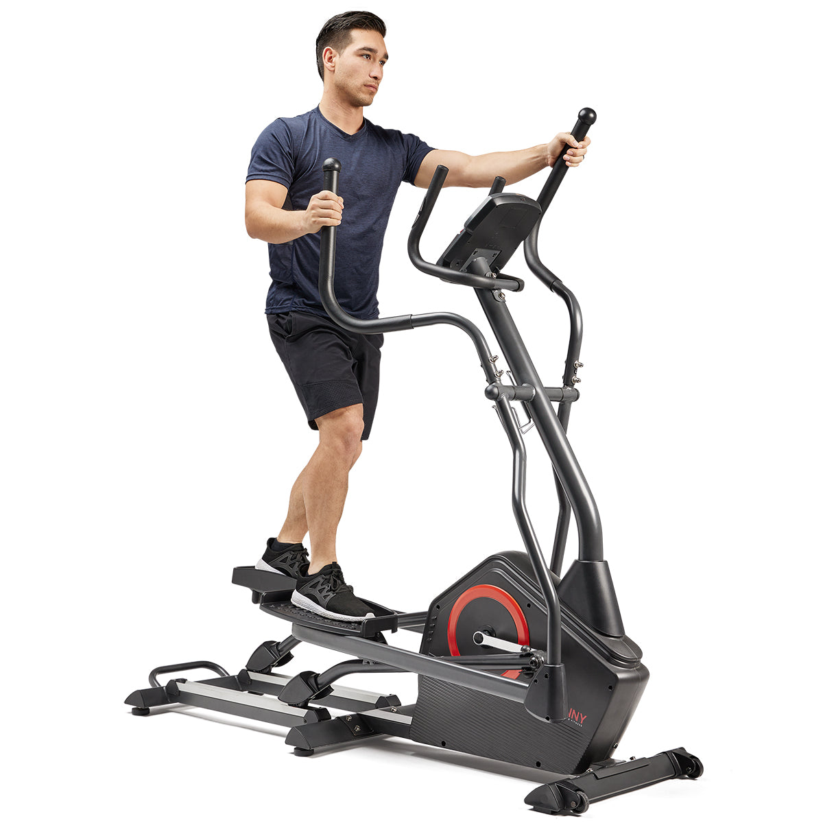 Smart Premium Extra Long Stride Length Programmable Electro-Magnetic Elliptical